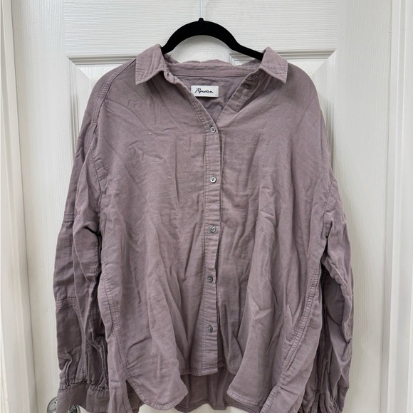 Rowan Women's Dusty Mauve Button Down Shirt - Picture 1 of 3